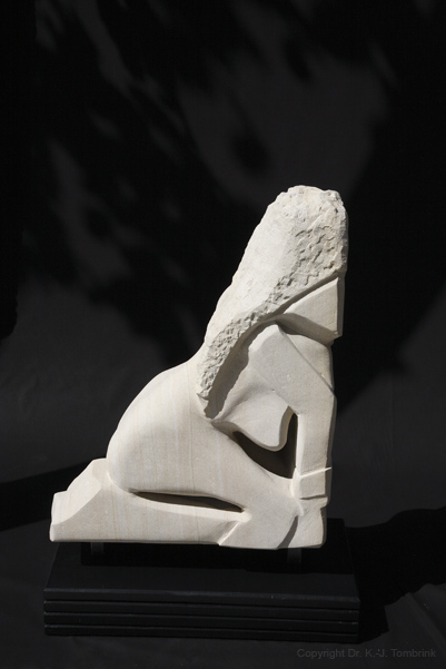 117_Westfaelische Sphinx 1_Sandstein_Tombrink_Skulptur